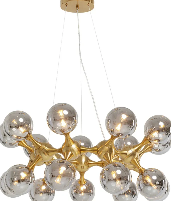 Riippuvalaisimet>KARE Design Atomic Balls Riippuvalaisin, Messinki Ø74cm