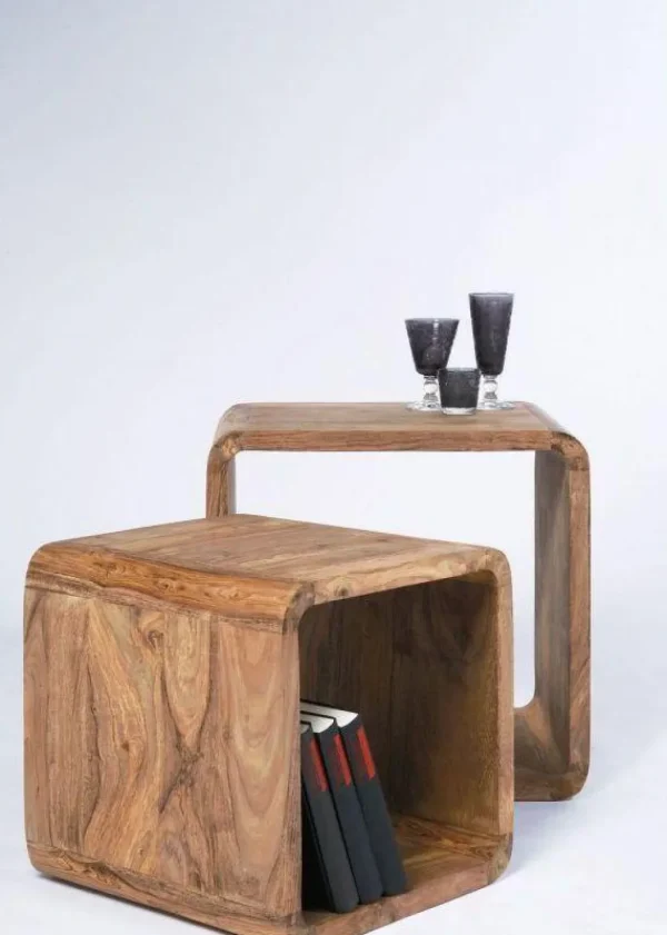 Sohvapöydät>KARE Design Authentico Cube Square Kuutio (2/Setti)