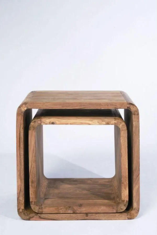 Sohvapöydät>KARE Design Authentico Cube Square Kuutio (2/Setti)