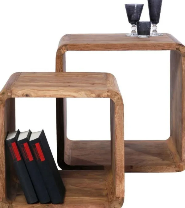 Sohvapöydät>KARE Design Authentico Cube Square Kuutio (2/Setti)