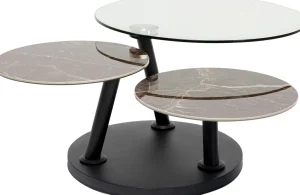 Sohvapöydät | Olohuone>KARE Design Avignon Muuneltava Sohvapöytä, 80 (+124)x80cm