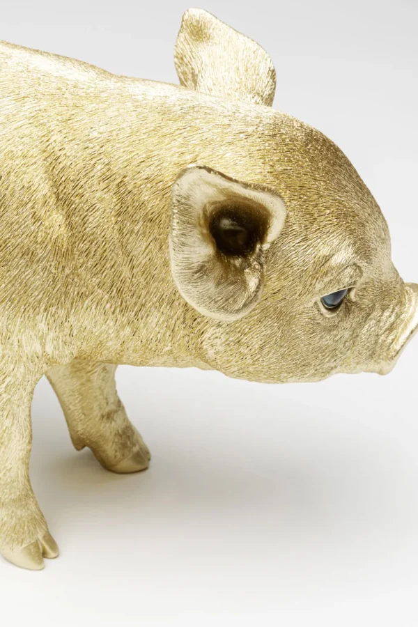Säästölippaat>KARE Design Baby Pig Possu Säästölipas Kulta 38cm
