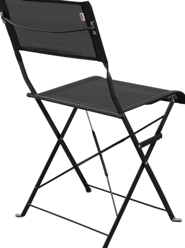 Tuolit | Pöydät>KARE Design Balcony Pöytä + 2 Tuolia Musta Ulkokaluste (3/osaa)