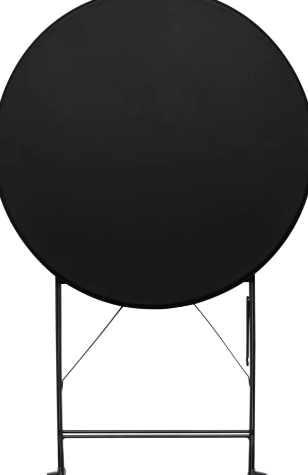 Tuolit | Pöydät>KARE Design Balcony Pöytä + 2 Tuolia Musta Ulkokaluste (3/osaa)