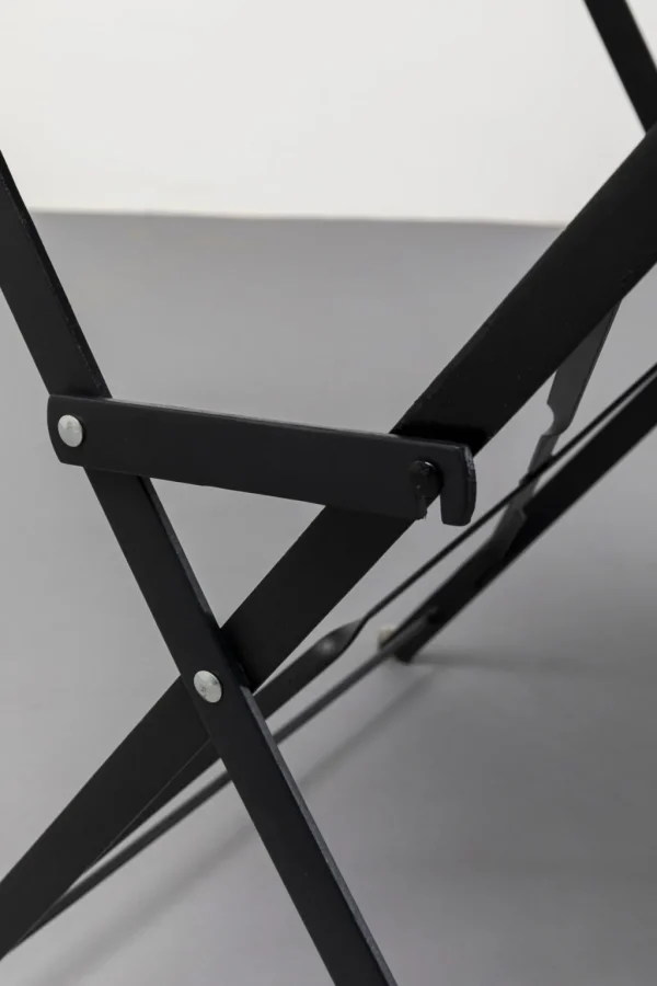 Tuolit | Pöydät>KARE Design Balcony Pöytä + 2 Tuolia Musta Ulkokaluste (3/osaa)
