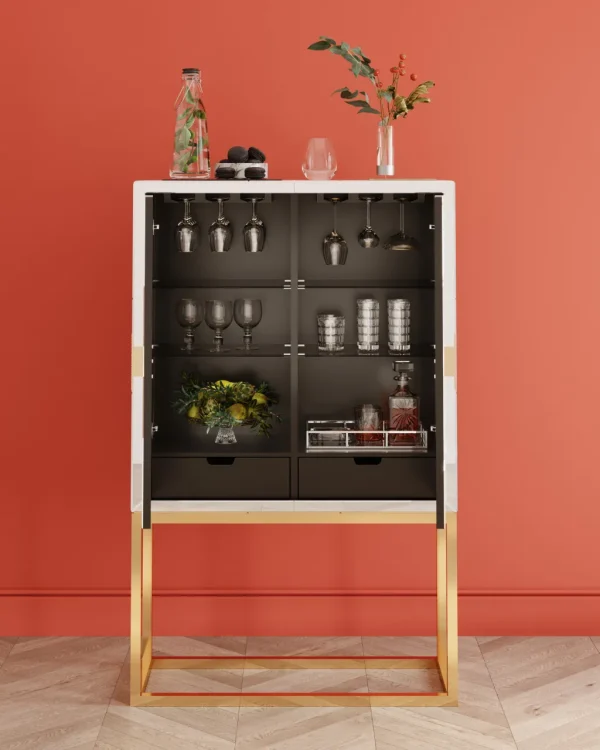 Baarit>KARE Design Bar Cabinet Queen Baarikaappi 91x147cm