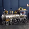 Baarit>KARE Design Bar Steamlock Baari Veturi, Teräs, Mangopuu 225cm