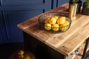 Baarit>KARE Design Bar Steamlock Baari Veturi, Teräs, Mangopuu 225cm