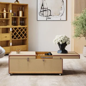 Sohvapöydät | Olohuone>KARE Design Bar Venezia Sohvapöytä, Baaripöytä, Kermanvärinen 120x75cm