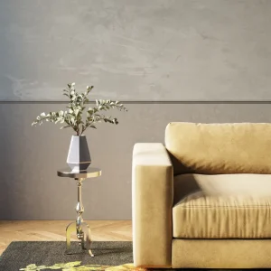 Sohvapöydät>KARE Design Barocco Alu Sivupöytä Ø27cm