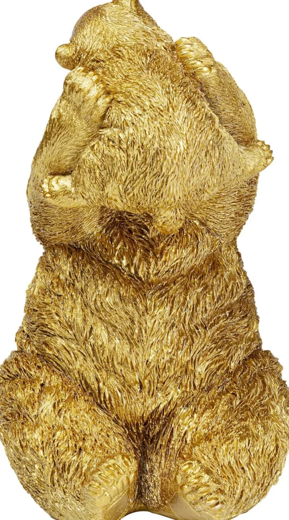 Koriste-Esineet>KARE Design Bear Lucky Mom Gold Karhu Koriste-esine 27cm