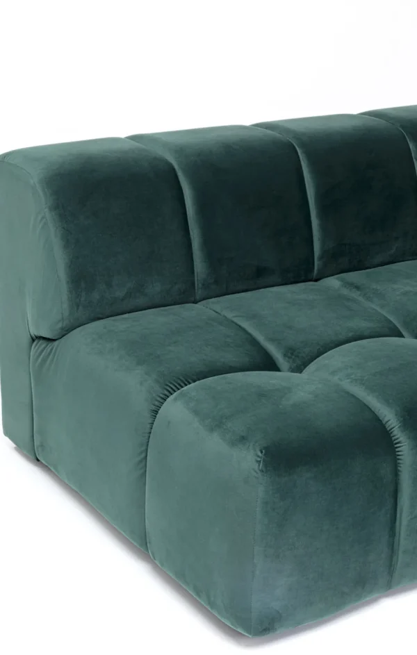 Kulmasohvat>KARE Design Belami Kulmasohva - Samettia, Tummanvihreä, Oikea 265cm