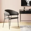 Tuolit>KARE Design Belle Tuoli Käsinojilla - Antrasiitti (2/Setti)