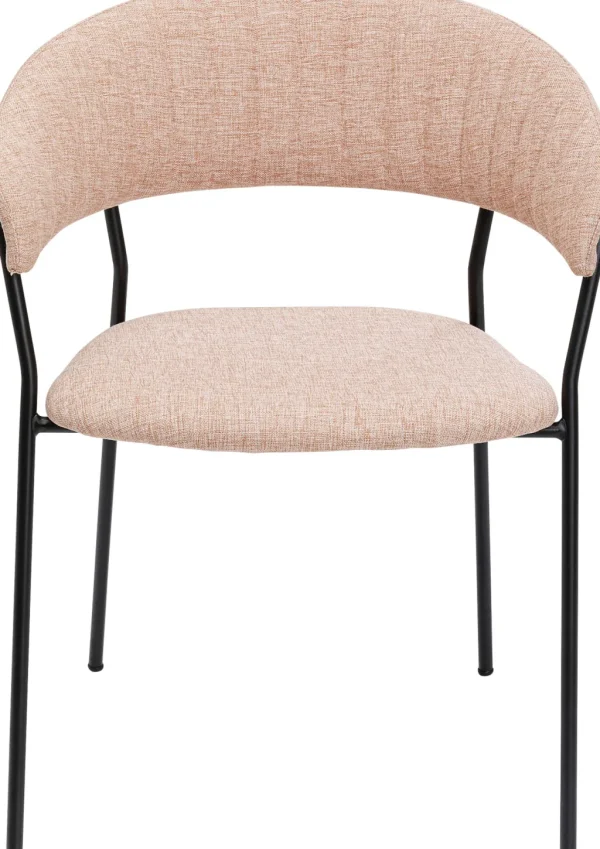 Tuolit>KARE Design Belle Tuoli Käsinojilla - Roosa (2/Setti)