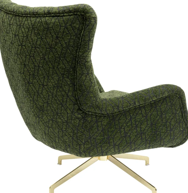 Nojatuolit>KARE Design Bellini Pyörivä Nojatuoli, Vihreä