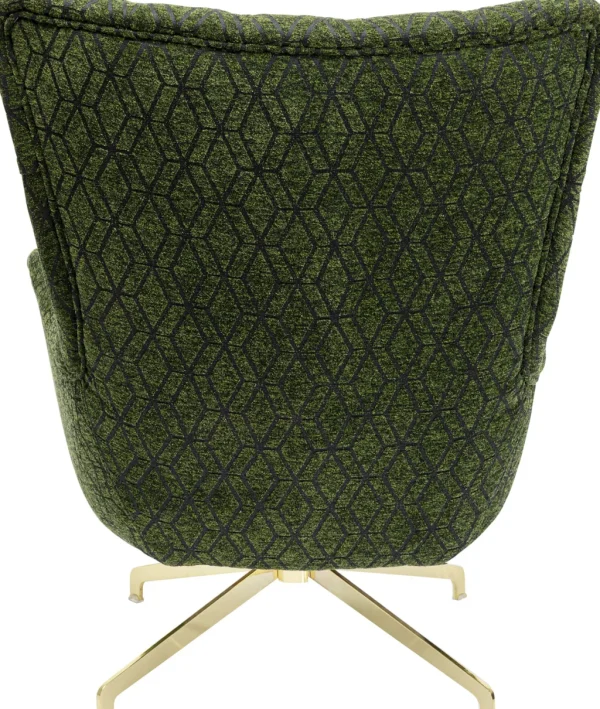 Nojatuolit>KARE Design Bellini Pyörivä Nojatuoli, Vihreä