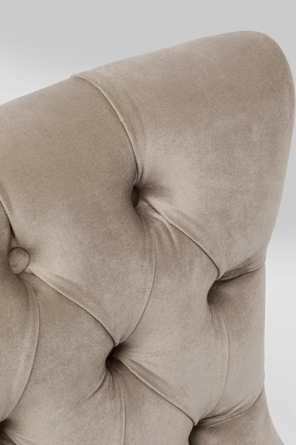 Nojatuolit>KARE Design Bellissima Pyörivä Nojatuoli - Samettia, Beige