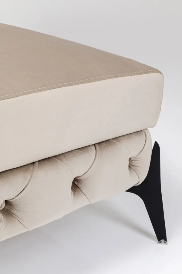 Rahit Ja Jakkarat>KARE Design Bellissima Rahi, Samettia, Taupe 80cm
