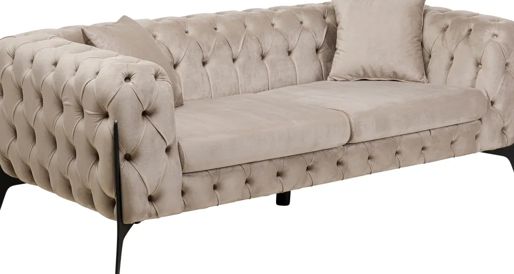 bellissima_sohva_istuttava__sametti_beige_cm_2.webp Sohvat>KARE Design Bellissima Sohva 2-istuttava - Sametti, Beige 200cm