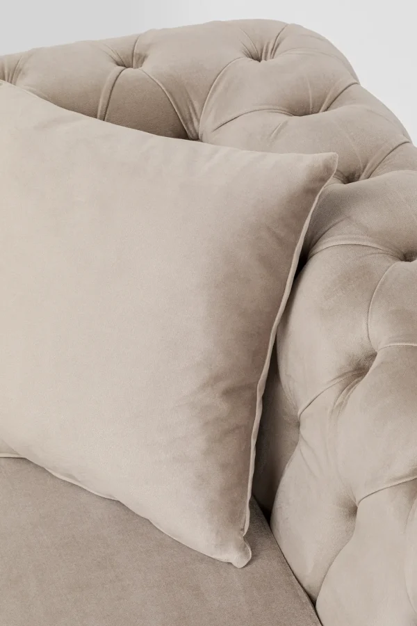 Sohvat>KARE Design Bellissima Sohva 2-istuttava - Sametti, Beige 200cm