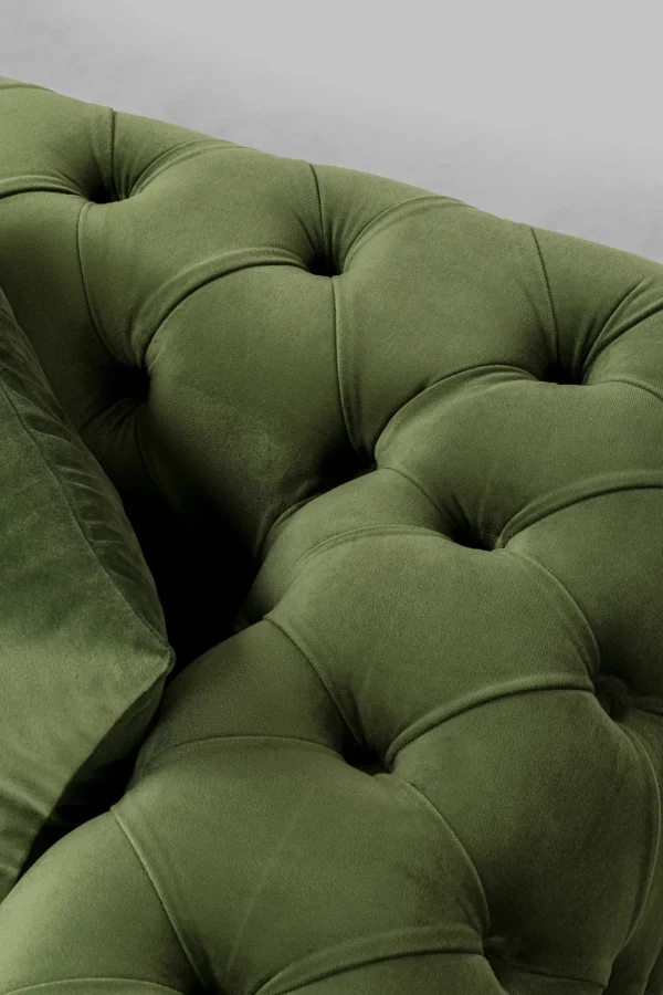 Sohvat | Olohuone>KARE Design Bellissima Sohva 2-istuttava - Sametti, Vihreä 200cm