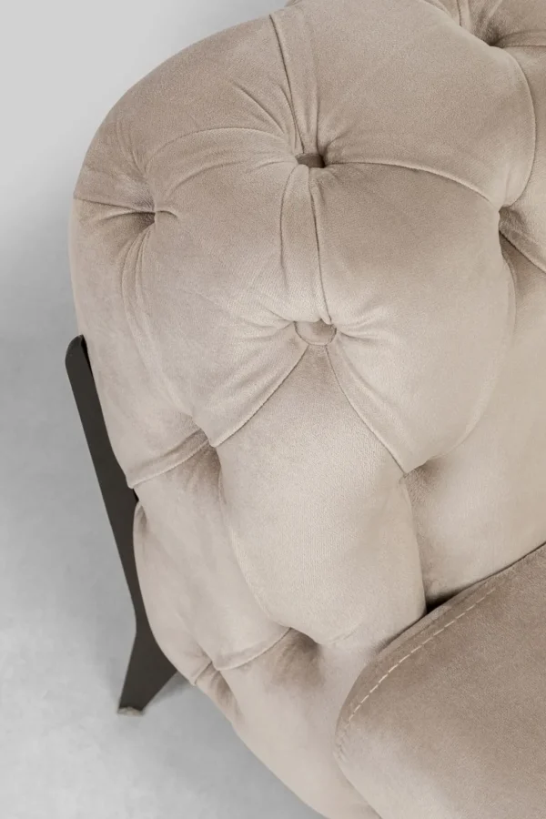 Olohuone | Kulmasohvat>KARE Design Bellissima Velvet Kulmasohva Taupe Oikea 240x180cm