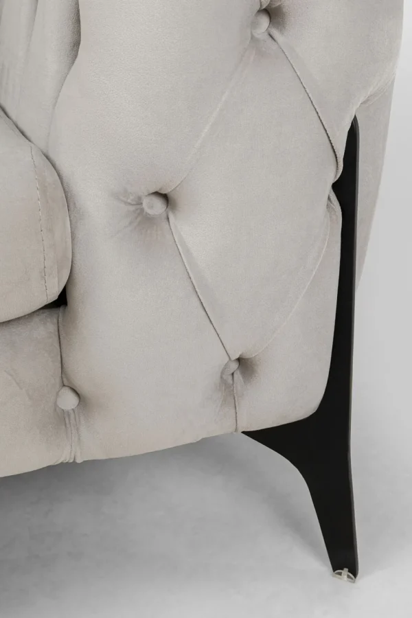 Olohuone | Kulmasohvat>KARE Design Bellissima Velvet Kulmasohva Taupe Oikea 240x180cm