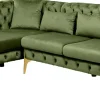 Olohuone | Kulmasohvat>KARE Design Bellissima Velvet Kulmasohva Vihreä Vasen 180x240cm