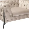 Nojatuolit>KARE Design Bellissima Velvet Nojatuoli, Sametti, Taupe 120cm
