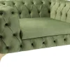 Nojatuolit>KARE Design Bellissima Velvet Nojatuoli, Sametti, Vihreä 120cm