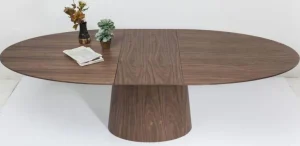 Pöydät>KARE Design Benvenuto Jatkettava Pöytä, Pähkinä 200(50)x110cm