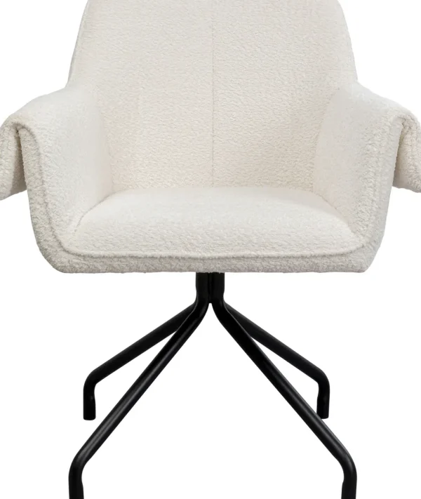 Tuolit>KARE Design Bess Cream Kääntyvä Tuoli Kermanvärinen