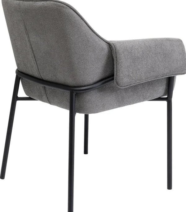 Tuolit>KARE Design Bess Tuoli Käsinojilla, Harmaa