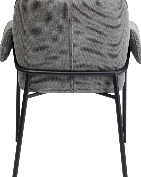 Tuolit>KARE Design Bess Tuoli Käsinojilla, Harmaa