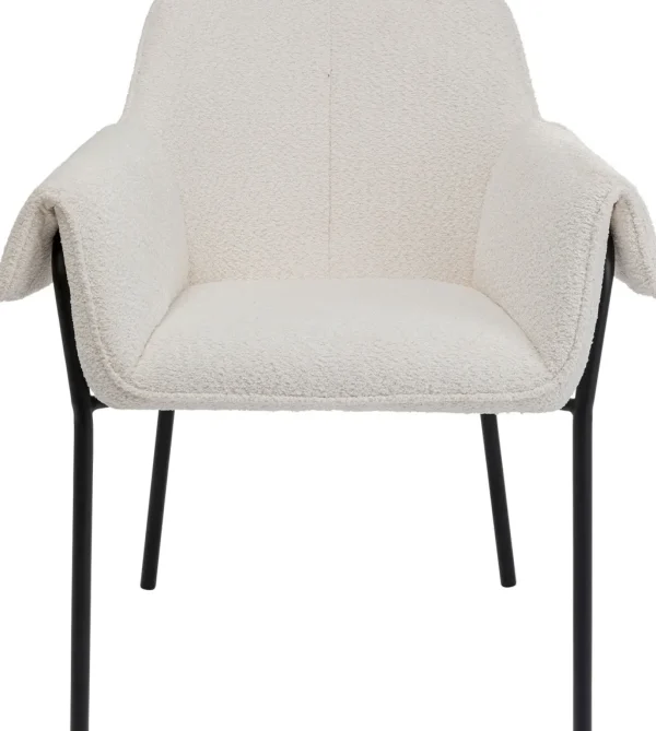 Tuolit>KARE Design Bess Tuoli Käsinojilla, Kermanvärinen