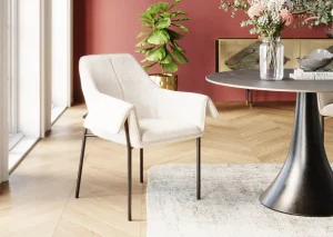 Tuolit>KARE Design Bess Tuoli Käsinojilla, Kermanvärinen