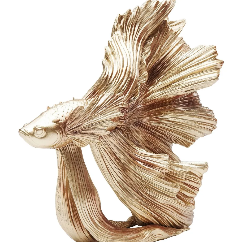 betta_fish_small_kala_koristeesine_kulta_1.webp Koriste-Esineet>KARE Design Betta Fish Small Kala Koriste-esine, Kulta