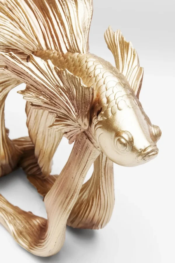 Koriste-Esineet>KARE Design Betta Fish Small Kala Koriste-esine, Kulta