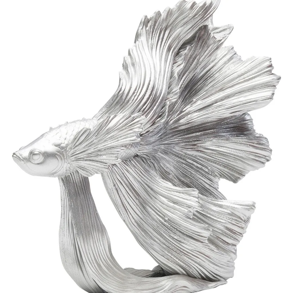 betta_fish_small_koristeesine_hopea_1.webp Koriste-Esineet>KARE Design Betta Fish Small Koriste-esine, Hopea