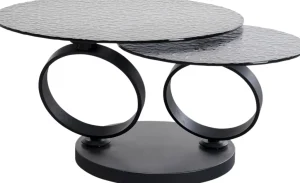 Sohvapöydät | Olohuone>KARE Design Beverly Bubble Sohvapöytä Musta 133x80cm