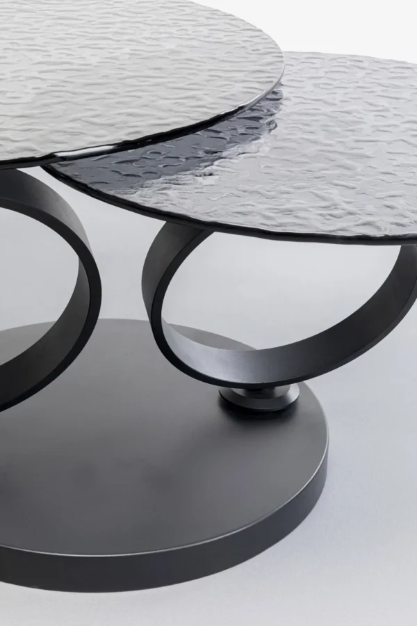 Sohvapöydät | Olohuone>KARE Design Beverly Bubble Sohvapöytä Musta 133x80cm