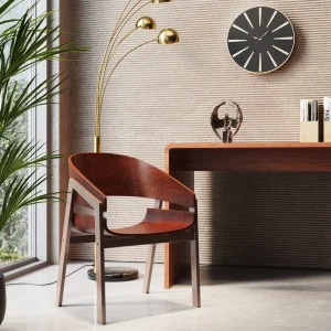 Tuolit>KARE Design Biarritz Tuoli Käsinojilla Ruskea