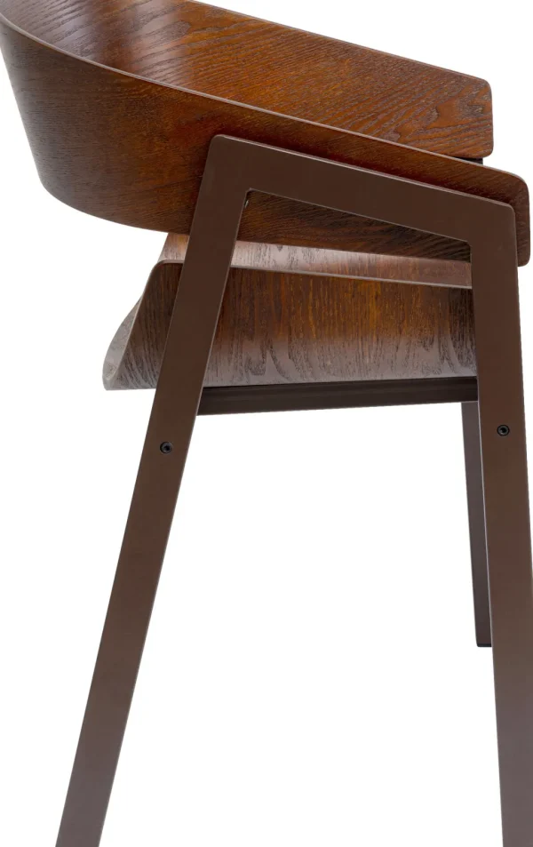 Tuolit>KARE Design Biarritz Tuoli Käsinojilla Ruskea