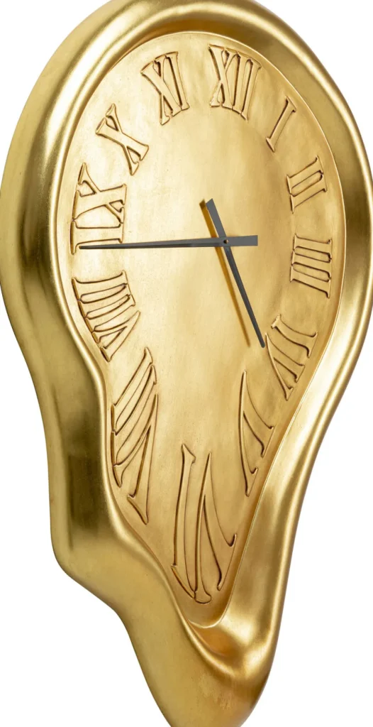 Kellot>KARE Design Big Drop Gold Seinäkello 92x127cm
