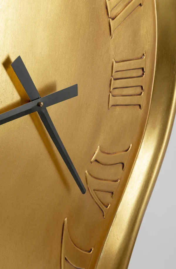 Kellot>KARE Design Big Drop Gold Seinäkello 92x127cm