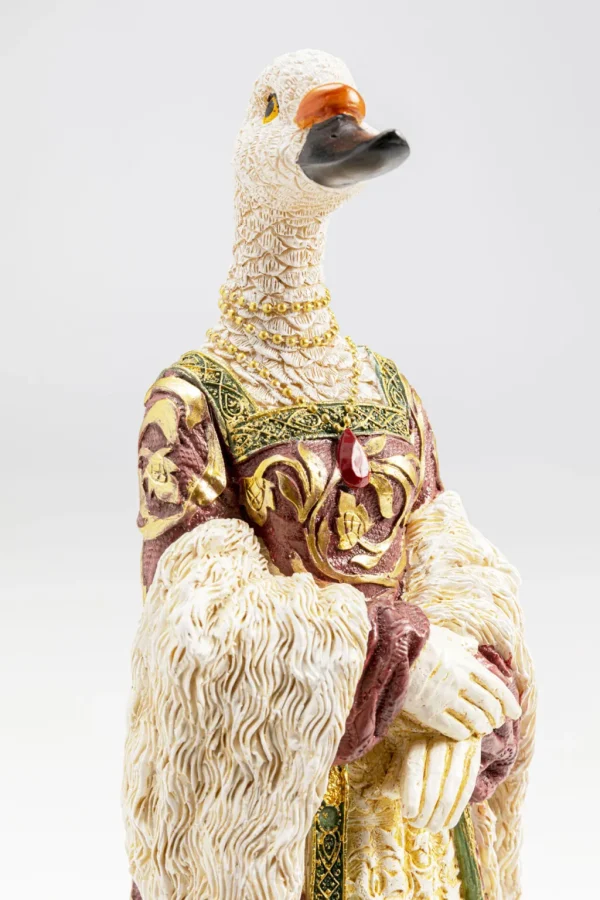 Koriste-Esineet>KARE Design Bird Lady Duck Ankka Koriste-esine, Valkoinen 31cm