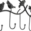 Seinänaulakot>KARE Design Birds Gossip Linnut Seinänaulakko, Musta 71cm
