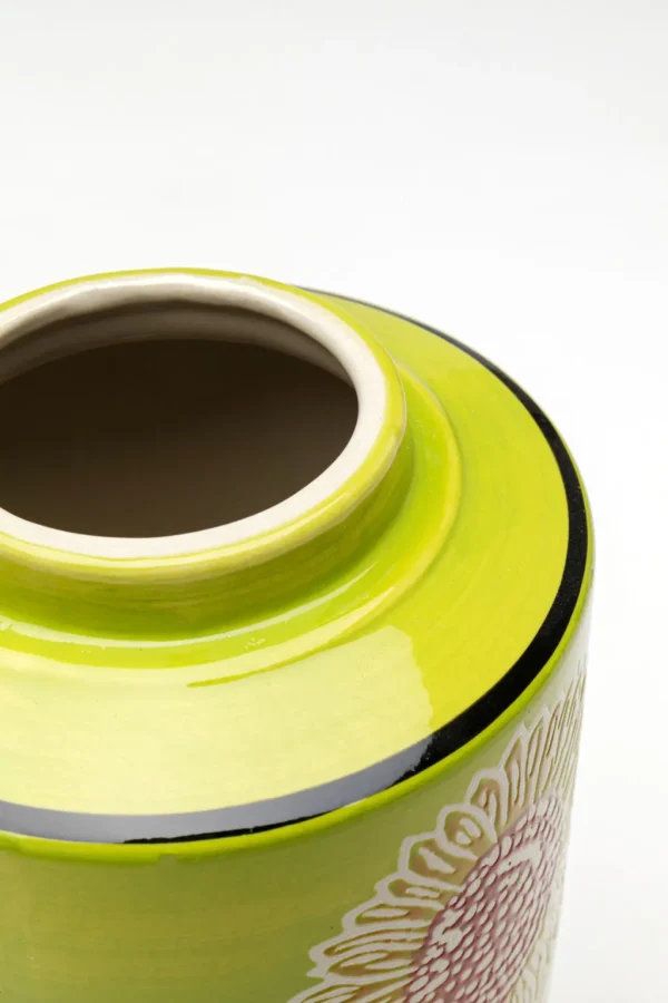 Koriste-Esineet>KARE Design Bloom Green Koristepurkki Vihreä 27cm