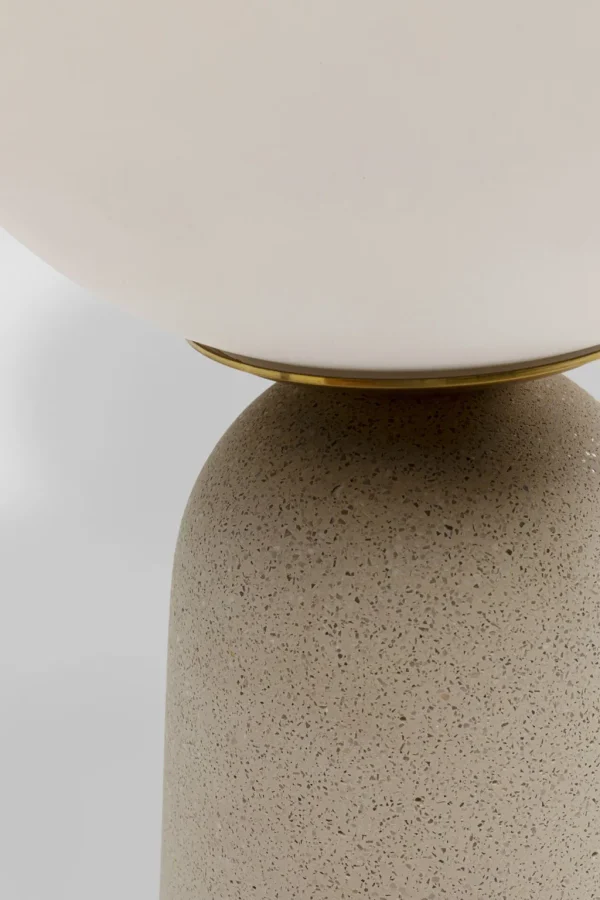 Pöytävalaisimet>KARE Design Bollie Beige Pöytävalaisin 33cm