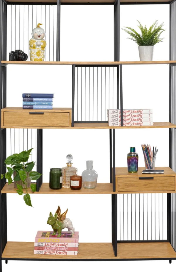 Hyllyt>KARE Design Bologna Nature Hylly, Kirjahylly 125x200cm